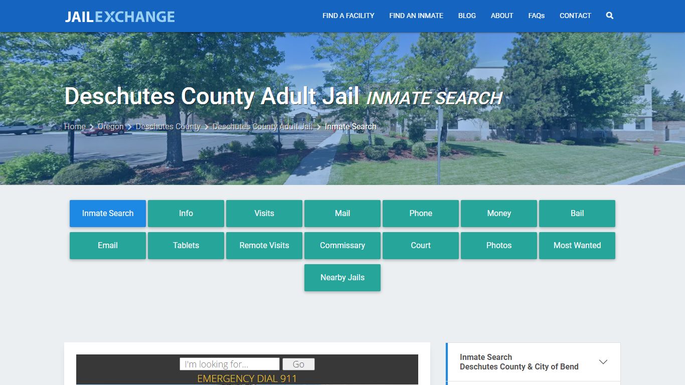 Inmate Search: Roster & Mugshots - Deschutes County Adult Jail, OR